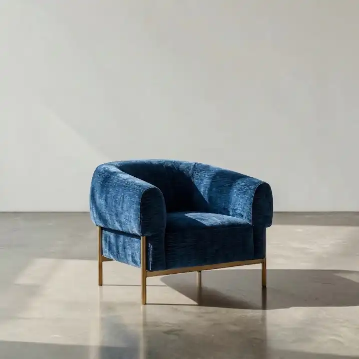 Photorealistic AI-generated furniture lifestyle image